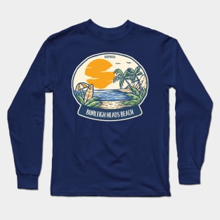 Burleigh Heads Beach Australia Long Sleeve T-Shirt